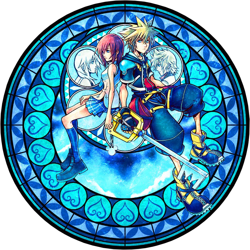 KH Stained Glass #8 [EX+] - Kingdom Hearts Insider